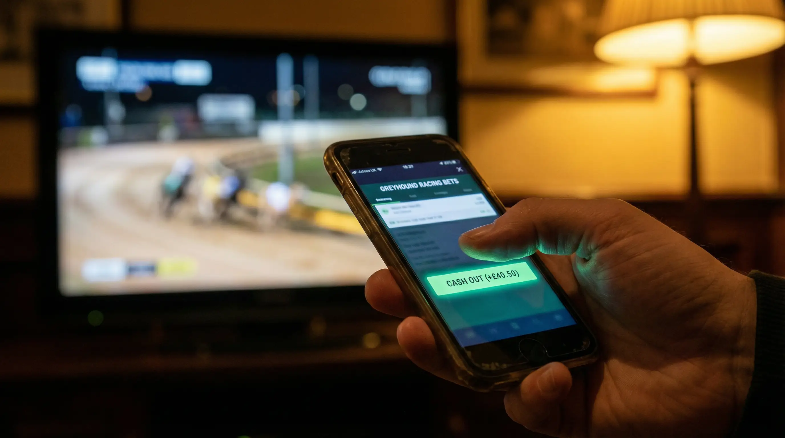 How cash out works on greyhound betting apps