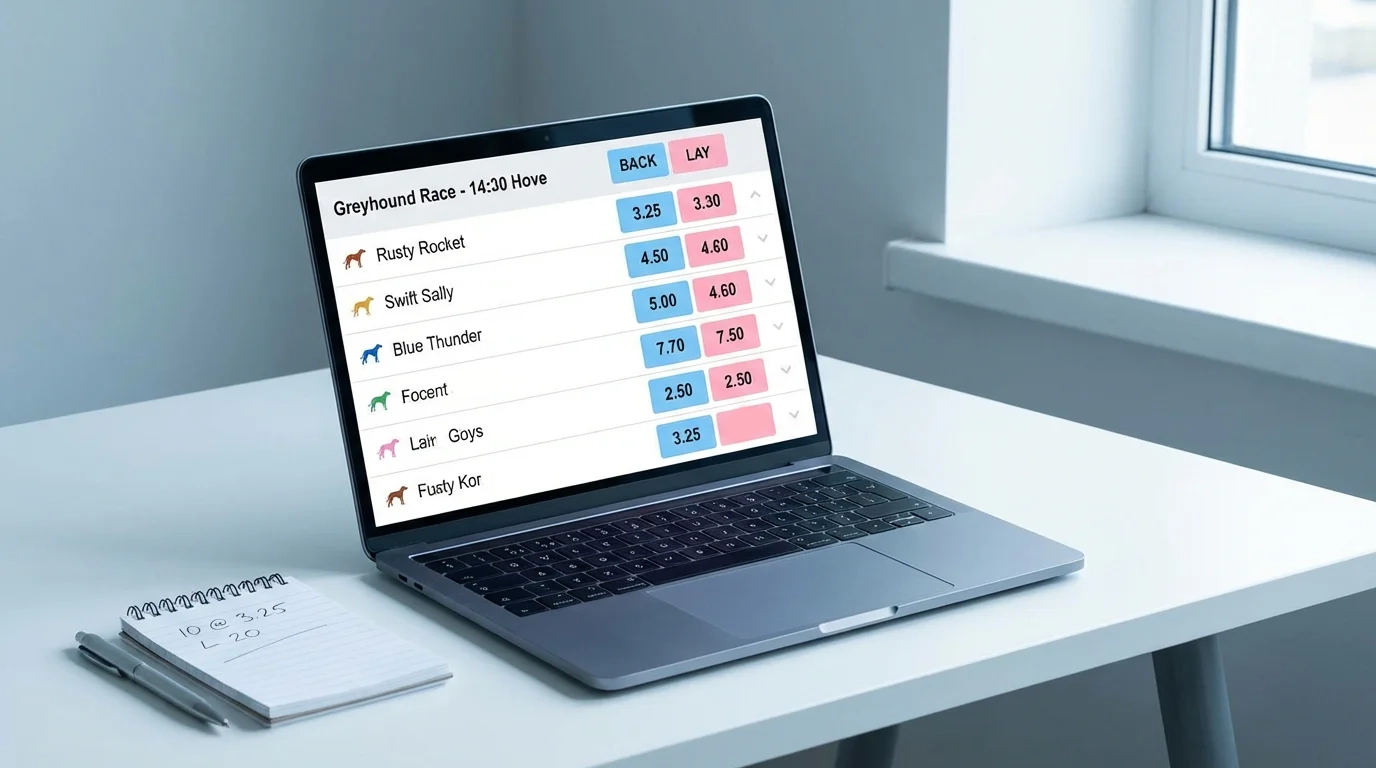 How to bet on greyhound racing using Betfair Exchange