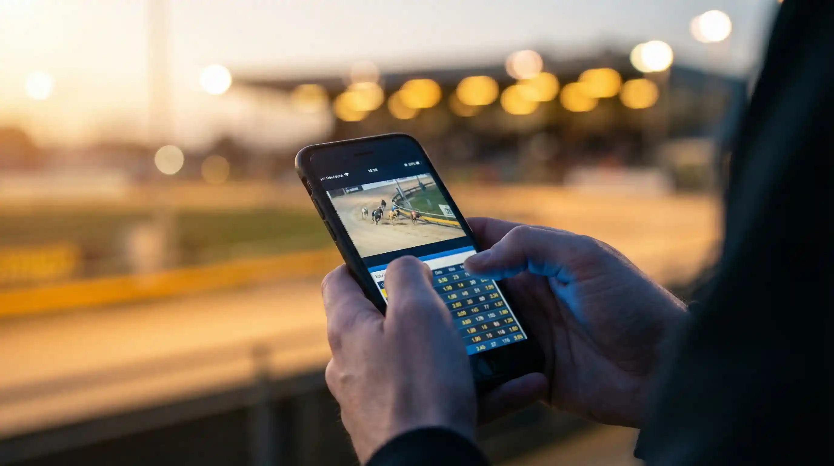 In-play live betting on greyhound racing guide